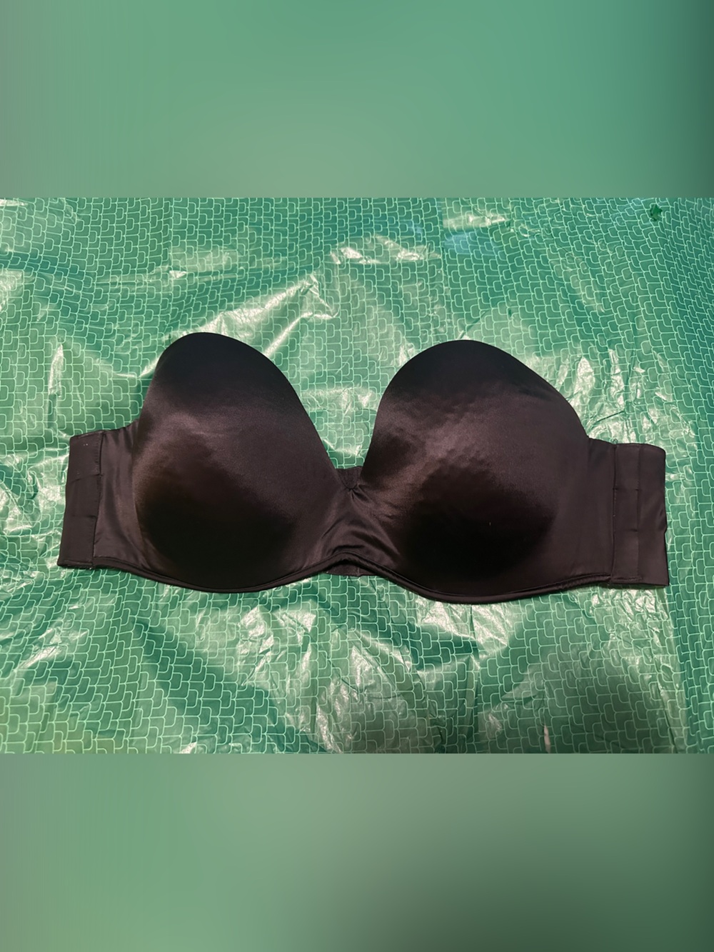 Cacique Black Strapless Smooth Contour Bra